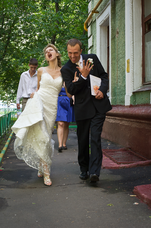 свадьба молодожены весело эмоции смешно москва кунцево загс
